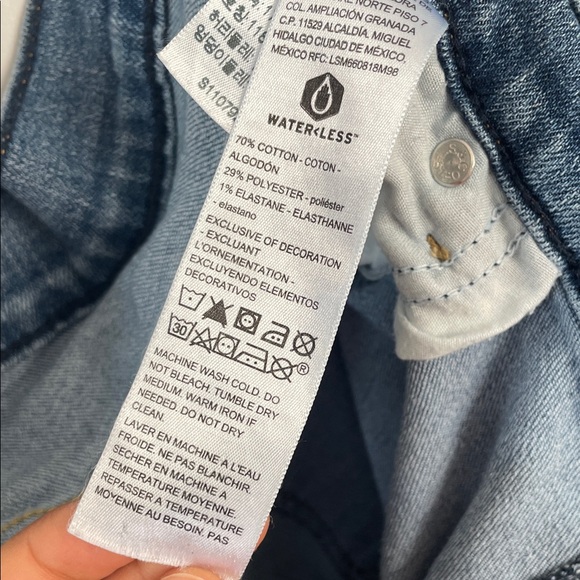 Signature by Levi Strauss Light Blue Flare Jeans - Picture 4 of 10